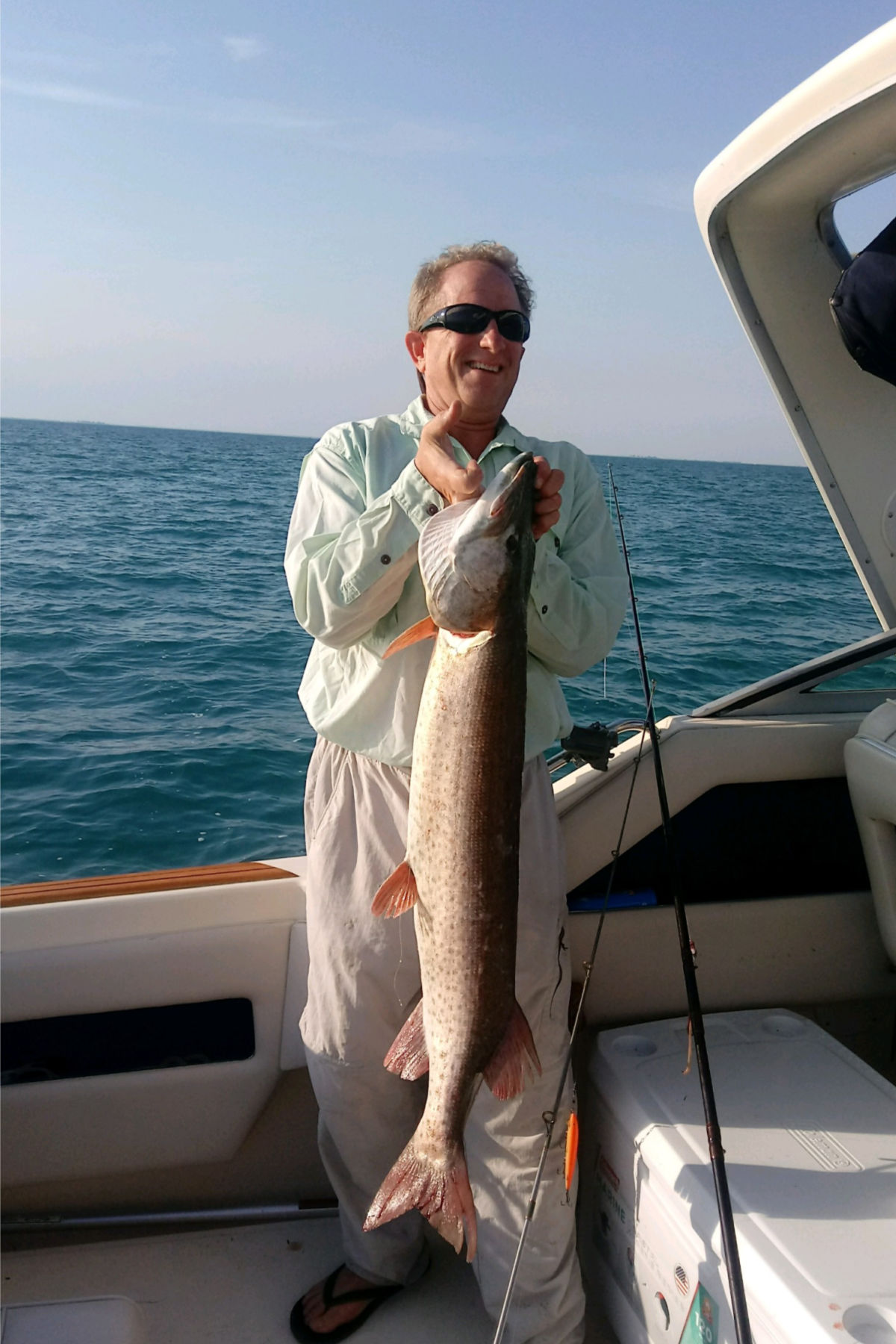 fish caught on fishing charters on Lake St. Clair and the Detroit River